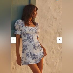 Reformation Evianna Linen Dress